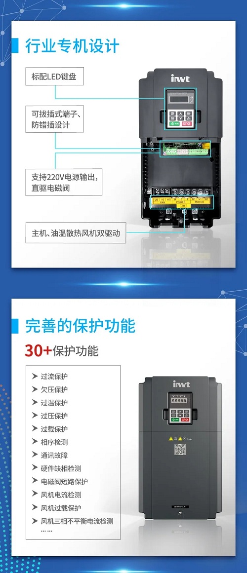 新品來襲！英威騰空壓機(jī)專用單變頻一體機(jī)重磅推出