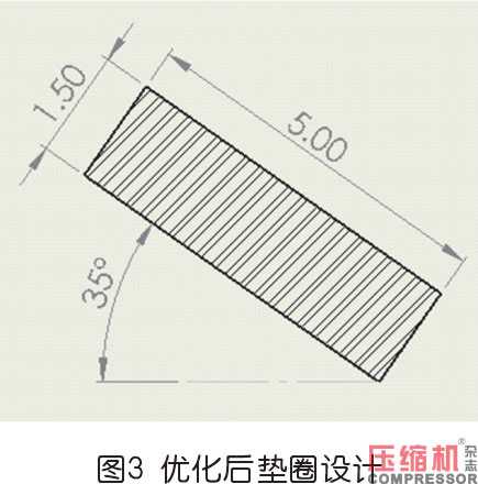 往復式壓縮機氣缸氣閥墊圈優(yōu)化設(shè)計